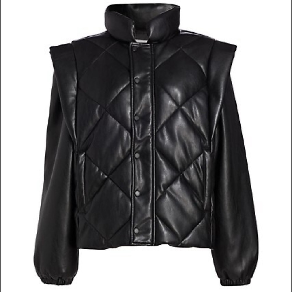 Pistola Callista Convertible Faux Leather Jacket XS